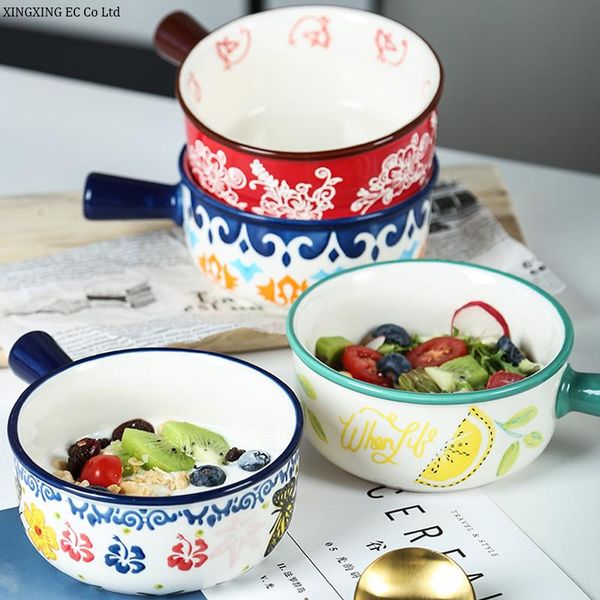 bowls 8-inch creative personality bowl japanese ceramic household breakfast plant flower pattern simple tableware supplies
bowls 8-inch creative personality bowl japanese ceramic household breakfast plant flower pattern simple tableware supplies