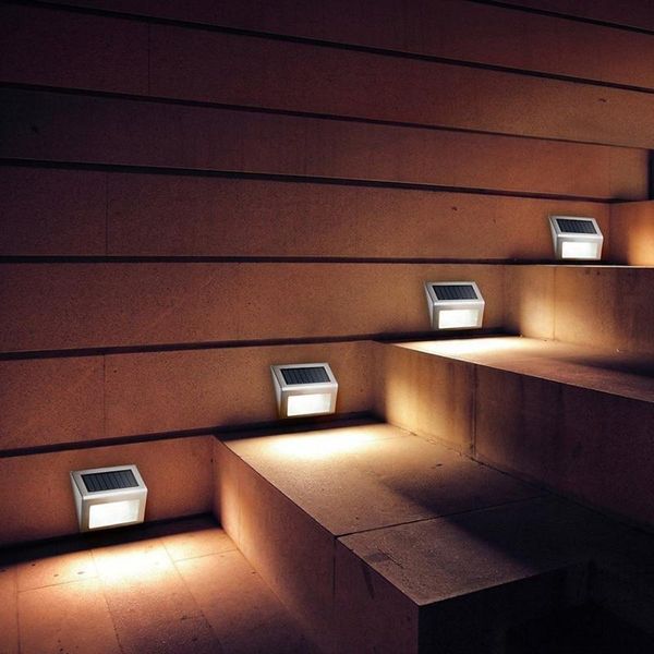 solar lamps 2/4/6pcs stainless steel led lights outdoor waterproof garden pathway stairs lamp 3 wall stair light
solar lamps 2/4/6pcs stainless steel led lights outdoor waterproof garden pathway stairs lamp 3 wall stair light