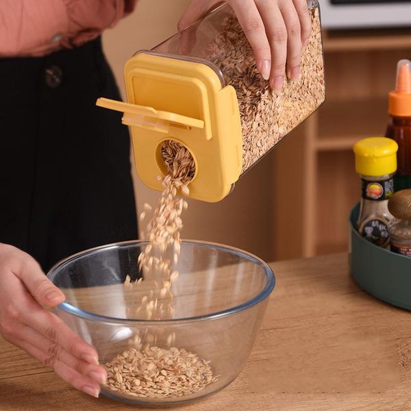 storage bottles & jars dispenser plastic snack freshness box transparent food grain kitchen organizers sealed cereal
storage bottles & jars dispenser plastic snack freshness box transparent food grain kitchen organizers sealed cereal