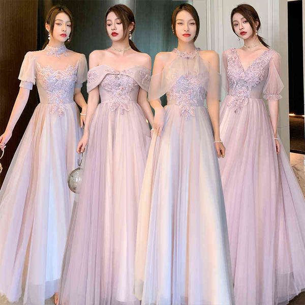luxury prom dresses 2021 autumn and winter fairy temperament bridmaid sister head's with thin arms, Black
luxury prom dresses 2021 autumn and winter fairy temperament bridmaid sister head's with thin arms, Black