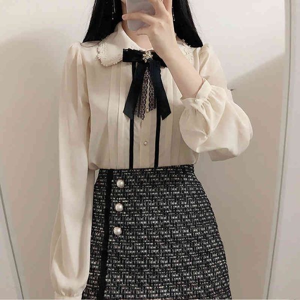 2021 spring womens cute preppy style vintage japaneses korea design button elegant formal shirts blouses pink white 12021
2021 spring womens cute preppy style vintage japaneses korea design button elegant formal shirts blouses pink white 12021