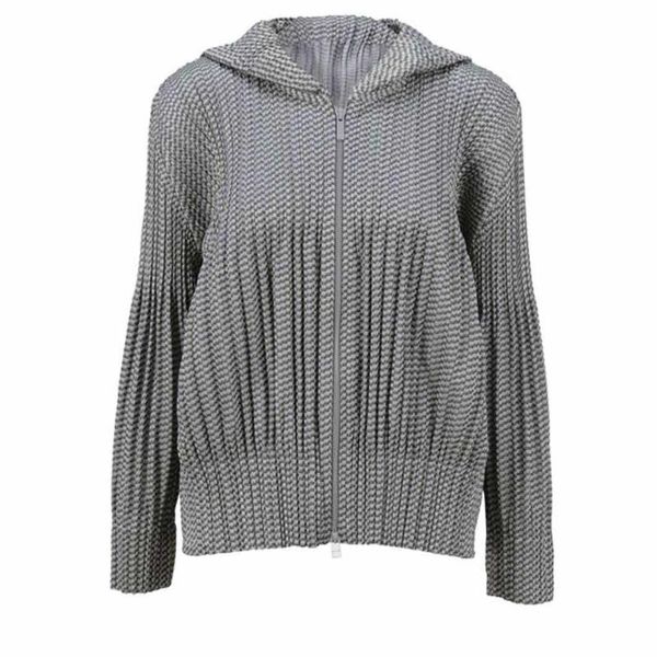 women's jackets changpleat 2021 autumn women printing hooded jacket miyak pleated fashion loose long sleeve large size female tide, Black;brown
women's jackets changpleat 2021 autumn women printing hooded jacket miyak pleated fashion loose long sleeve large size female tide, Black;brown