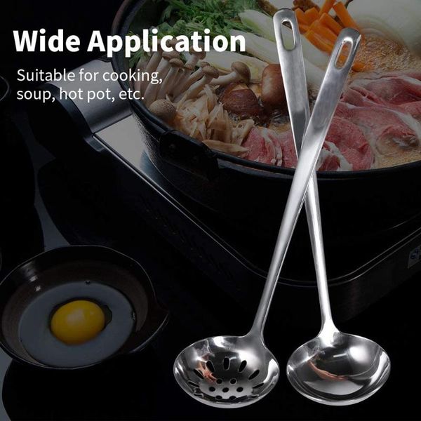 spoons 2pcs 7cm stainless steel spoon + colander pot long handle flatware soup drinking tools kitchen gadget
spoons 2pcs 7cm stainless steel spoon + colander pot long handle flatware soup drinking tools kitchen gadget