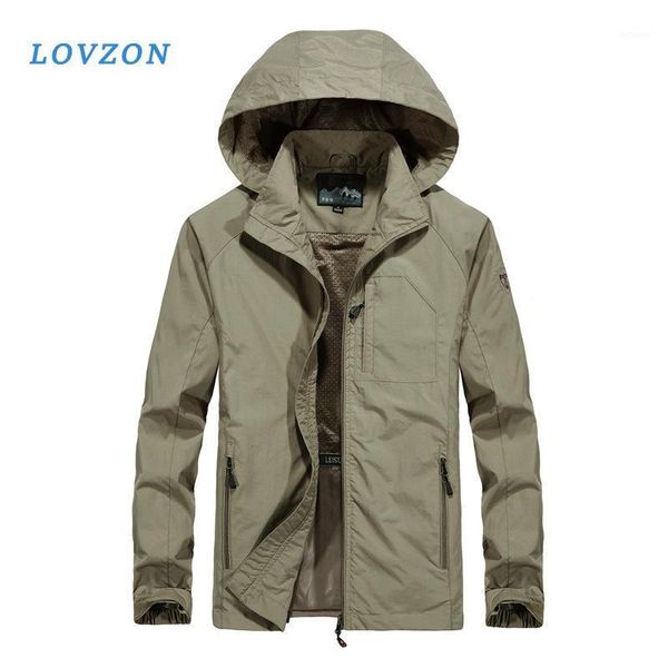 autumn men's thin jacket male casual overcoat army tactics windbreaker mens waterproof breathable hooded 5xl jackets, Black;brown
autumn men's thin jacket male casual overcoat army tactics windbreaker mens waterproof breathable hooded 5xl jackets, Black;brown