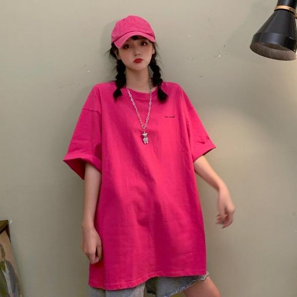 100% cotton short sleeve t-shirt female harajuku bf wind 2021 summer korean loose and versatile student ins [deliver women's, White
100% cotton short sleeve t-shirt female harajuku bf wind 2021 summer korean loose and versatile student ins [deliver women's, White