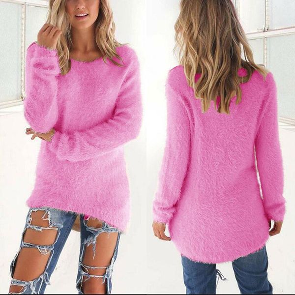 women's sweaters spring autumn sweater women loose long sleeve solid warm pullovers ks-, White;black
women's sweaters spring autumn sweater women loose long sleeve solid warm pullovers ks-, White;black
