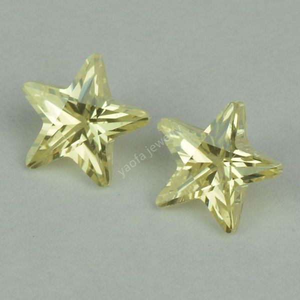 other sale zircon beads 3*3~10*10mm lemon light yellow color star shape cut synthesis cubic zirconia stone loose cz gems for jewelry
other sale zircon beads 3*3~10*10mm lemon light yellow color star shape cut synthesis cubic zirconia stone loose cz gems for jewelry
