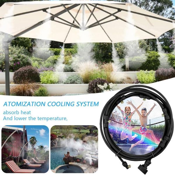 watering equipments water spray kit 6-18m wet fog garden nebulizer outdoor misting system mist for greenhouse humidification patio cooling
watering equipments water spray kit 6-18m wet fog garden nebulizer outdoor misting system mist for greenhouse humidification patio cooling