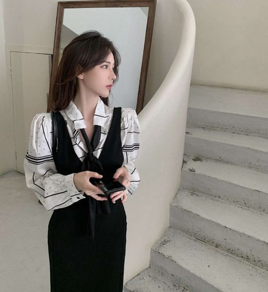 party dresses chiffon shirt women's design sense minority light familiar style tie stripe cardigan spring medium length jacket jc6t, White;black
party dresses chiffon shirt women's design sense minority light familiar style tie stripe cardigan spring medium length jacket jc6t, White;black