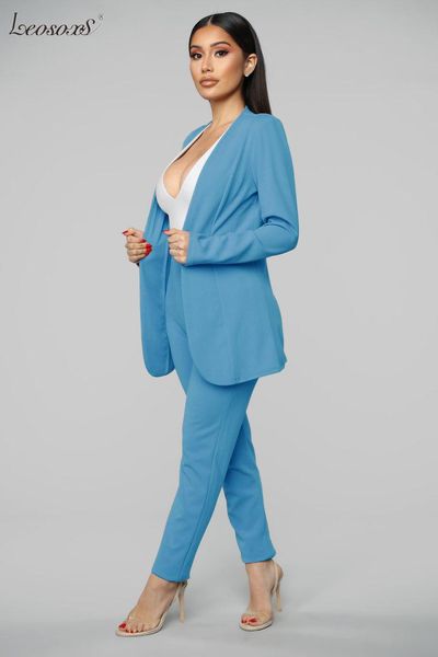 spring fall female solid candy color v neck blazer pant 2 piece suit outwear lady casual slim elegant women's suits two pants, White
spring fall female solid candy color v neck blazer pant 2 piece suit outwear lady casual slim elegant women's suits two pants, White