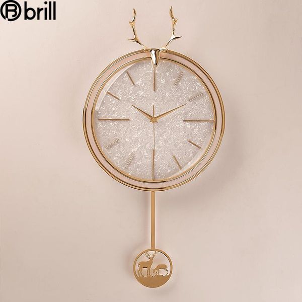 wall clocks nordic luxury clock large metal elk head mechanism silent living room watches home decor pendule murale horloge
wall clocks nordic luxury clock large metal elk head mechanism silent living room watches home decor pendule murale horloge