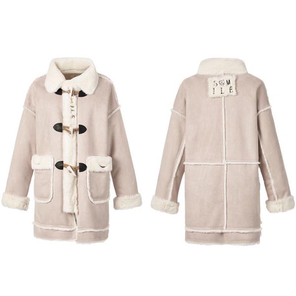 women's wool & blends winter jacket women woolen coat 2021 casusl cashmere thick warm long for female, Black
women's wool & blends winter jacket women woolen coat 2021 casusl cashmere thick warm long for female, Black