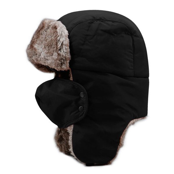 northeast warm thickened mask wind snow windproof cycling winter plush and women's lei feng hat, Blue;gray
northeast warm thickened mask wind snow windproof cycling winter plush and women's lei feng hat, Blue;gray
