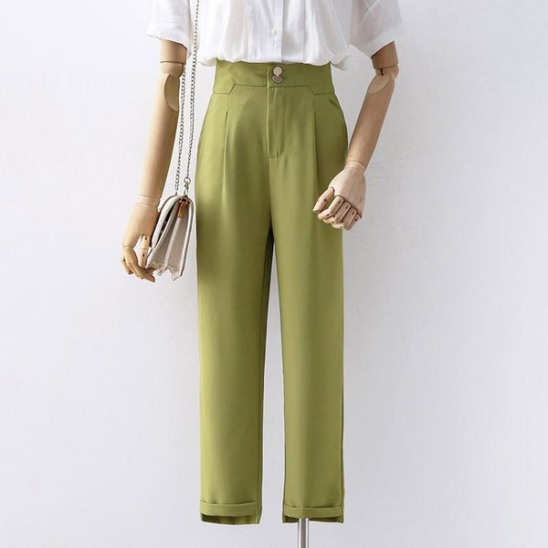 women's pants & capris summer korean thin loose harem green casual high waist ankle-length women trousers, Black;white
women's pants & capris summer korean thin loose harem green casual high waist ankle-length women trousers, Black;white