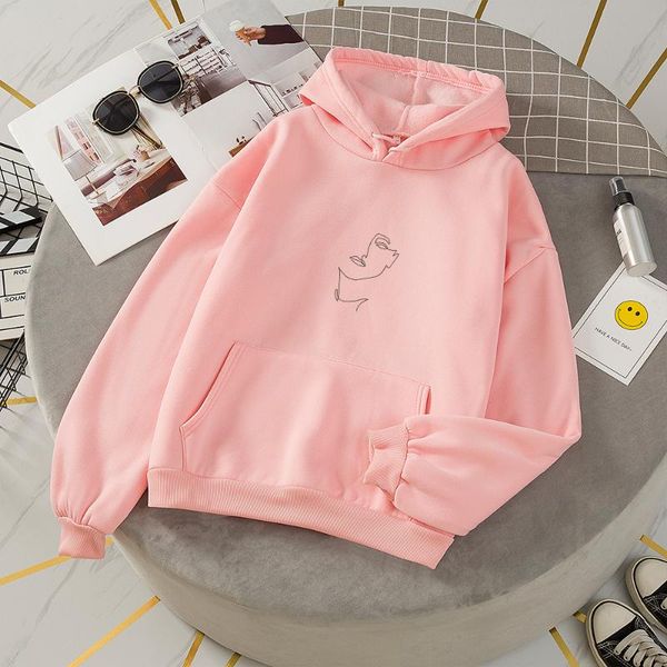 women's hoodies & sweatshirts fashion line art hoodie aesthetic oversized woman vintage pink clothes warm long sleeve streetwear sudade, Black
women's hoodies & sweatshirts fashion line art hoodie aesthetic oversized woman vintage pink clothes warm long sleeve streetwear sudade, Black
