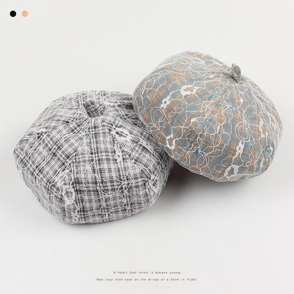 berets 2021 designer lace beret for women fashion spring autumn french hats ladies dress up wholesale, Blue;gray
berets 2021 designer lace beret for women fashion spring autumn french hats ladies dress up wholesale, Blue;gray