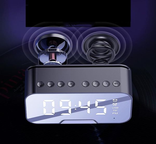 desk & table clocks led mirror bluetooth alarm clock multifunction wireless subwoofer music player electronic digital home decoration
desk & table clocks led mirror bluetooth alarm clock multifunction wireless subwoofer music player electronic digital home decoration