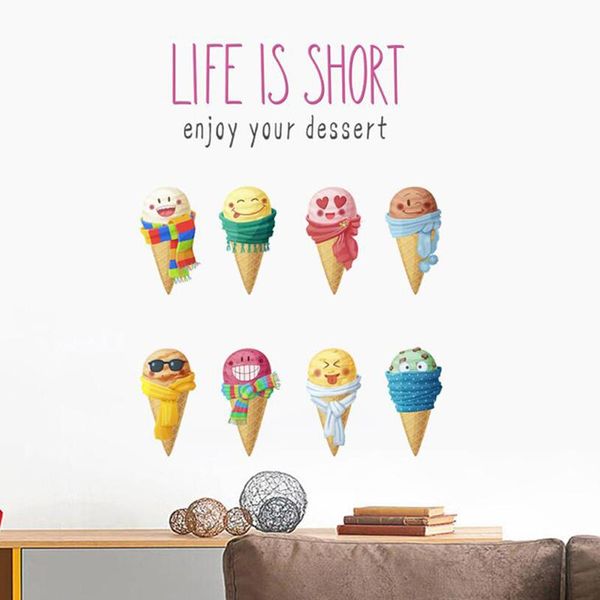 wall stickers cute ice cream colorful summer sticker kids room kitchen baby bedroom food store decor murals poster wallpaper
wall stickers cute ice cream colorful summer sticker kids room kitchen baby bedroom food store decor murals poster wallpaper
