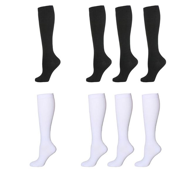 sports socks outdoor compression stockings solid color women men calf high for marathon cycling football varicose veins, Black
sports socks outdoor compression stockings solid color women men calf high for marathon cycling football varicose veins, Black