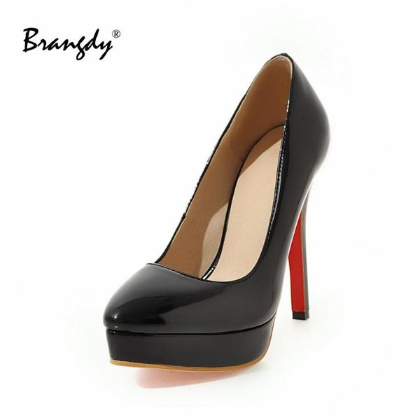 dress shoes brangdy classical women thin heel pumps soft pu platform pointed toe heels wedding mary jean, Black
dress shoes brangdy classical women thin heel pumps soft pu platform pointed toe heels wedding mary jean, Black