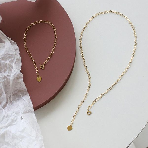 earrings & necklace modagirl gold 3.5mm interlocking hearts bracelet minimalist stainless steel jewelry set valentine's day gift for he, Silver
earrings & necklace modagirl gold 3.5mm interlocking hearts bracelet minimalist stainless steel jewelry set valentine's day gift for he, Silver