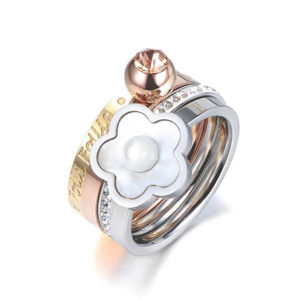 wedding rings classic stainless steel fine ring jewelry plum blossom shell & cubic zirconia bridal engagement r18011, Slivery;golden
wedding rings classic stainless steel fine ring jewelry plum blossom shell & cubic zirconia bridal engagement r18011, Slivery;golden