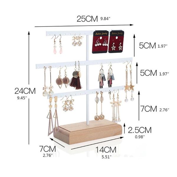jewelry pouches, bags 652b earrings organizer display stand 3-tier holder rack for hanging earring tree, Pink;blue
jewelry pouches, bags 652b earrings organizer display stand 3-tier holder rack for hanging earring tree, Pink;blue