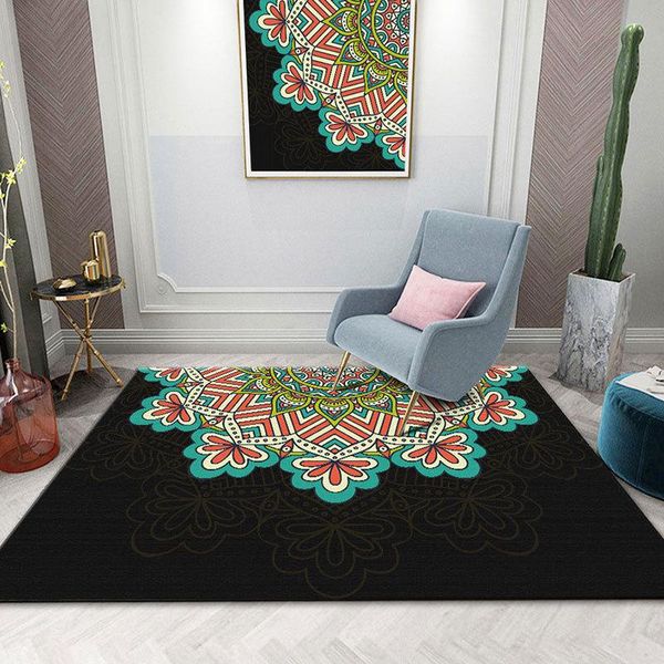 carpets european retro classic mandala ethnic style carpet el family bed living room bedroom floor mats can be customized
carpets european retro classic mandala ethnic style carpet el family bed living room bedroom floor mats can be customized