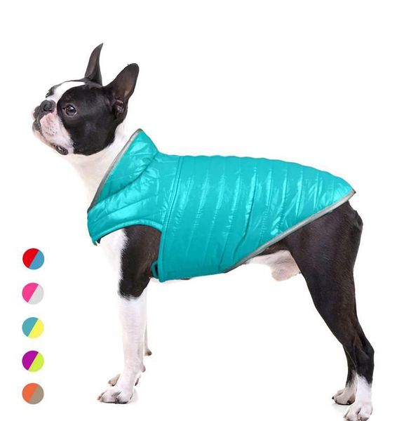 dog apparel waterproof winter clothes reversible down cotton jacket for small medium large light weight contrast color warm pet coat
dog apparel waterproof winter clothes reversible down cotton jacket for small medium large light weight contrast color warm pet coat