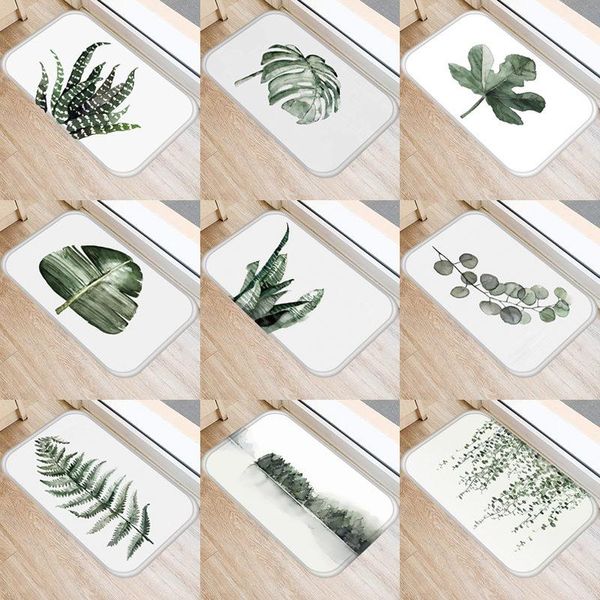carpets 1pcs 40*60cm green leaves plant pattern anti-slip suede carpet door mat doormat outdoor kitchen living room floor rug 48307
carpets 1pcs 40*60cm green leaves plant pattern anti-slip suede carpet door mat doormat outdoor kitchen living room floor rug 48307