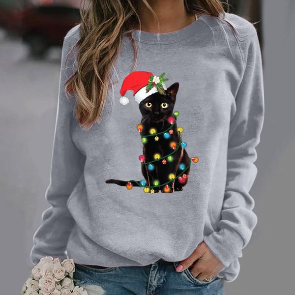 women's hoodies & sweatshirts christmas for women cartoon printed sweatshirt female round neck casual long sleeve loose pullover mo, Black
women's hoodies & sweatshirts christmas for women cartoon printed sweatshirt female round neck casual long sleeve loose pullover mo, Black