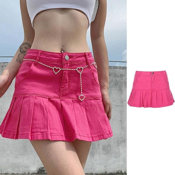 skirts women harajuku high waist pleated ruffle swing slim mini denim skater skirt j78e, Black
skirts women harajuku high waist pleated ruffle swing slim mini denim skater skirt j78e, Black