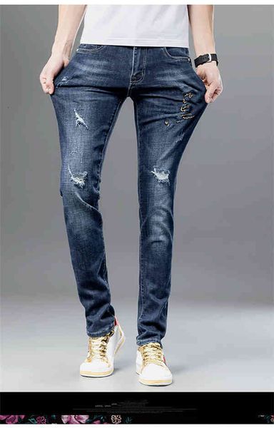 men's jeans latest listin luxurys designer mens 21ss summer thin design denim letter cotton pants fashion slim-leg ripped trousers kqwr, Blue
men's jeans latest listin luxurys designer mens 21ss summer thin design denim letter cotton pants fashion slim-leg ripped trousers kqwr, Blue
