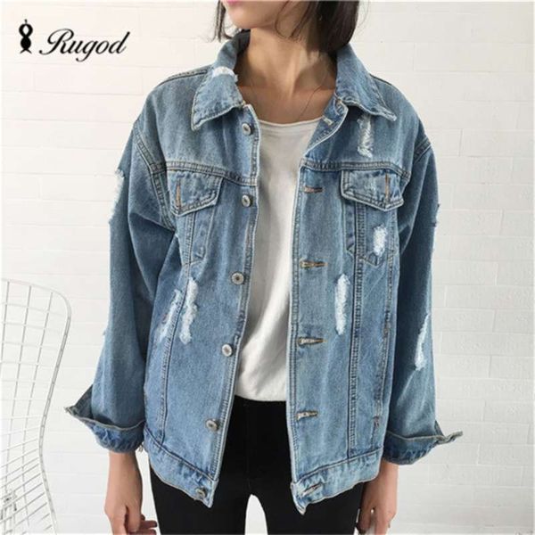 women basic coat denim jacket winter for jeans loose fit casual style 210928, Black;brown
women basic coat denim jacket winter for jeans loose fit casual style 210928, Black;brown
