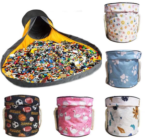 storage bags kids toy bag quick bucket blocks portable play mat toys slide away clean-up and container organizer
storage bags kids toy bag quick bucket blocks portable play mat toys slide away clean-up and container organizer
