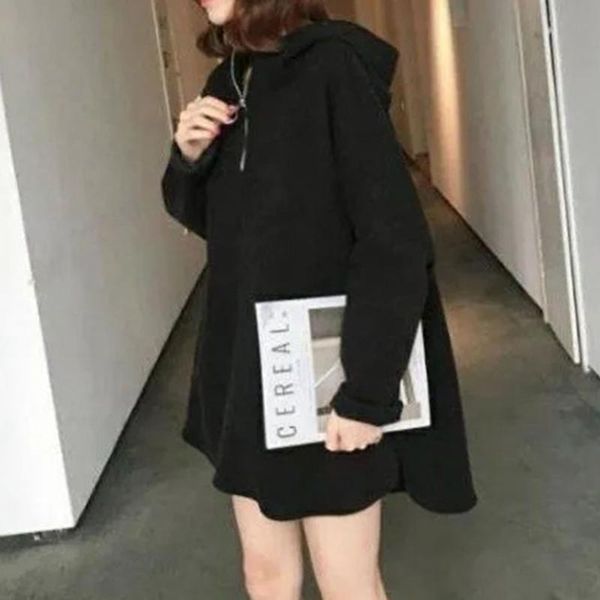 women's hoodies & sweatshirts hoodie 2021 women solid color japanese style hooded long sleeve autumn winter fashion casual loose korean, Black
women's hoodies & sweatshirts hoodie 2021 women solid color japanese style hooded long sleeve autumn winter fashion casual loose korean, Black