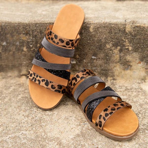 slippers bonjean women's casual summer fashion plus size flat bottom cross tied leopard crystal female bj2693, Black
slippers bonjean women's casual summer fashion plus size flat bottom cross tied leopard crystal female bj2693, Black