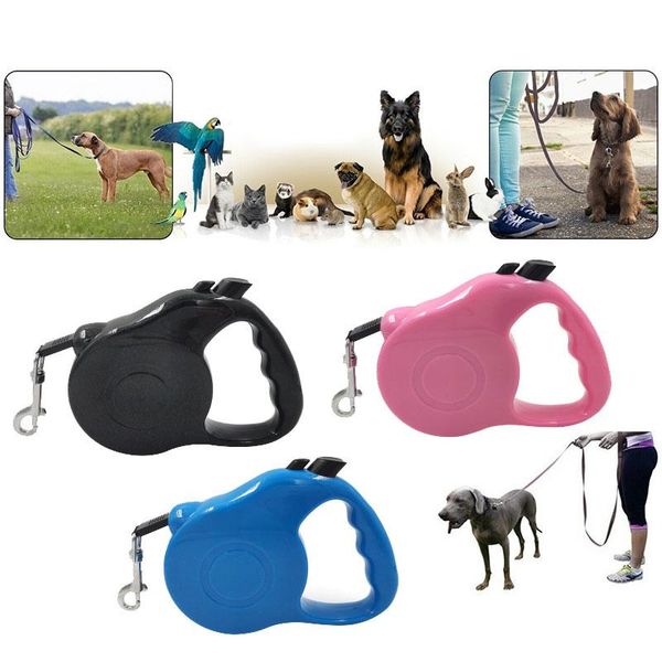 3/5m retractable dog leash automatic extending nylon cat lead belt pet supplies for small medium collars & leashes
3/5m retractable dog leash automatic extending nylon cat lead belt pet supplies for small medium collars & leashes