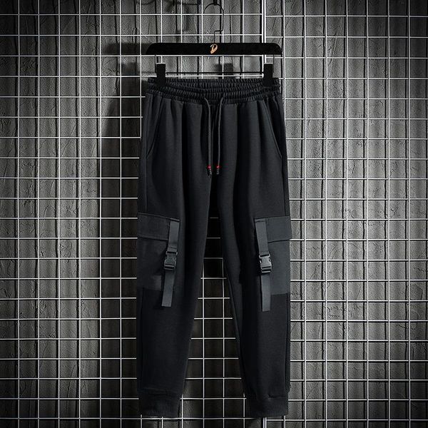 men's pants men multi-pocket elastic waist design harem pant street punk hip hop black casual trousers joggers male cargo
men's pants men multi-pocket elastic waist design harem pant street punk hip hop black casual trousers joggers male cargo
