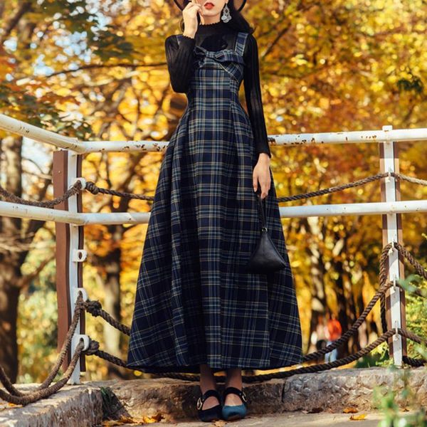 two piece dress eleagnt korean sets autumn long sleeve basic solid pullovers and plaid bow ankle-length dresses blue suits, White
two piece dress eleagnt korean sets autumn long sleeve basic solid pullovers and plaid bow ankle-length dresses blue suits, White