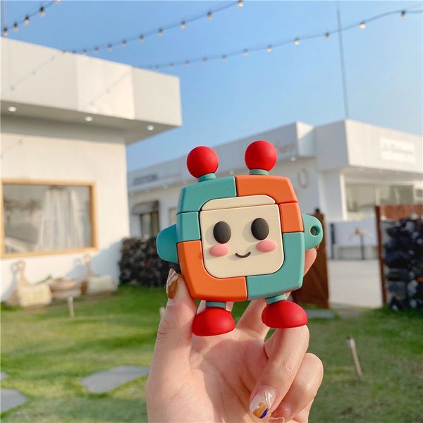 3d earphone cases for apple airpods 1 2 popular cute cartoon robot protection headphone cover for air pods pro case
3d earphone cases for apple airpods 1 2 popular cute cartoon robot protection headphone cover for air pods pro case