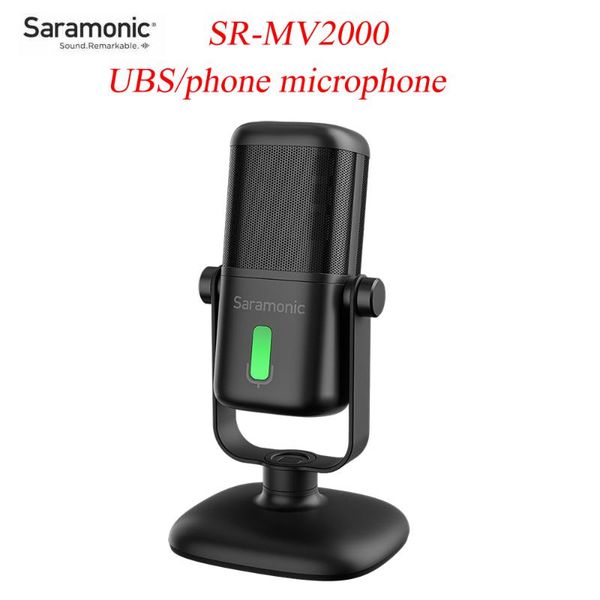 microphones saramonic sr-mv2000 usb-c mobile phone universal desk microphone mic recording real time play back monitor type-c 
microphones saramonic sr-mv2000 usb-c mobile phone universal desk microphone mic recording real time play back monitor type-c
