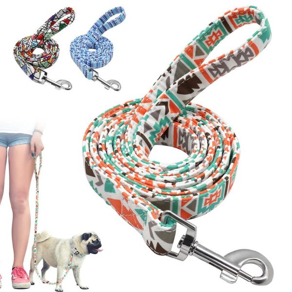 soft nylon dog leash printed pet lead rope for small medium large dogs chihuahua pitbull walking training leashes collars &
soft nylon dog leash printed pet lead rope for small medium large dogs chihuahua pitbull walking training leashes collars &