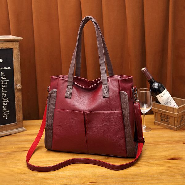 hbp handbags purses lady handbag pocket women messenger bags big totes sac bols tote bag black color red wine
hbp handbags purses lady handbag pocket women messenger bags big totes sac bols tote bag black color red wine