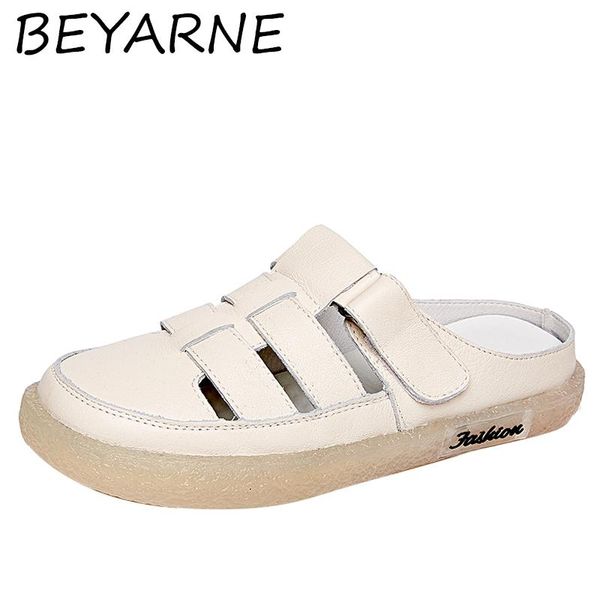 fashion women summer genuine leather slippers beach flat slides round toe openwork gladiator sandals, Black
fashion women summer genuine leather slippers beach flat slides round toe openwork gladiator sandals, Black