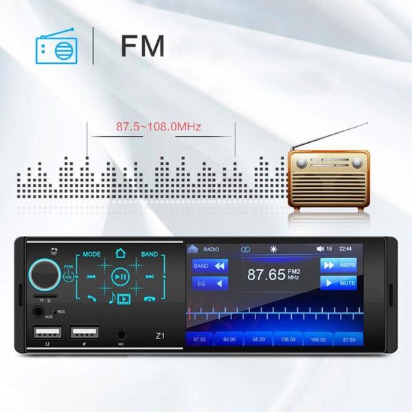 car audio 4.1 inch touch screen dual usb bluetooth mp5 player card radio host colorful automobile 12v lcd
car audio 4.1 inch touch screen dual usb bluetooth mp5 player card radio host colorful automobile 12v lcd