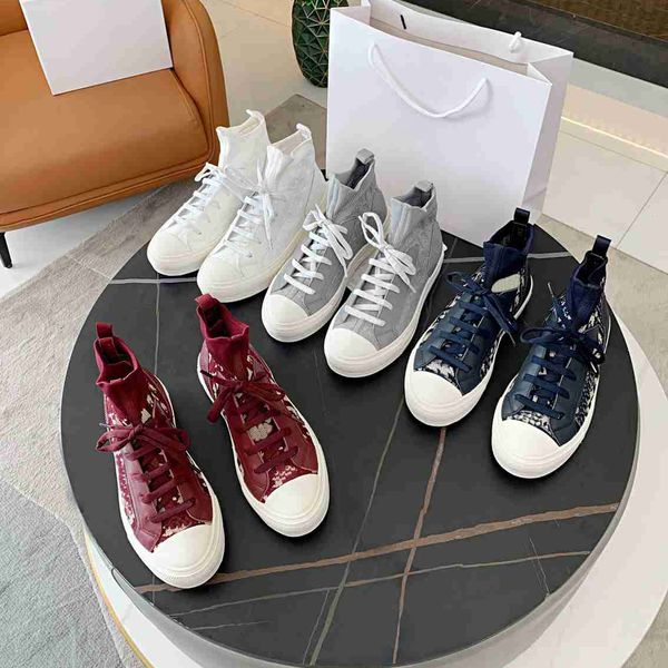 designer sneakers oblique canvas shoes high show sneaker stretch socks leather women casual luxurys trainers size 35-41, Black
designer sneakers oblique canvas shoes high show sneaker stretch socks leather women casual luxurys trainers size 35-41, Black