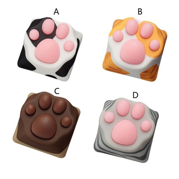 personality abs silicone kitty artisan cat paws pad keyboard keycaps for cherry mx switches keyboards
personality abs silicone kitty artisan cat paws pad keyboard keycaps for cherry mx switches keyboards
