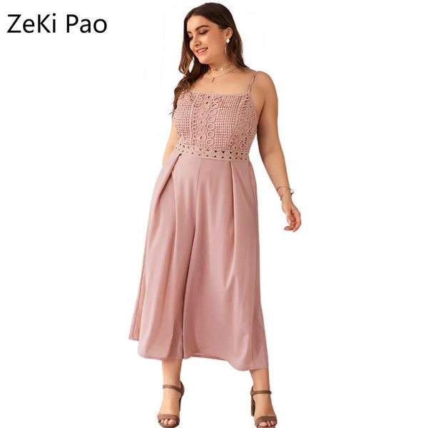 women's jumpsuits & rompers fashion large size 2021 summer strapless lace backless one-piece casual pants pink loose 4xl, Black;white
women's jumpsuits & rompers fashion large size 2021 summer strapless lace backless one-piece casual pants pink loose 4xl, Black;white