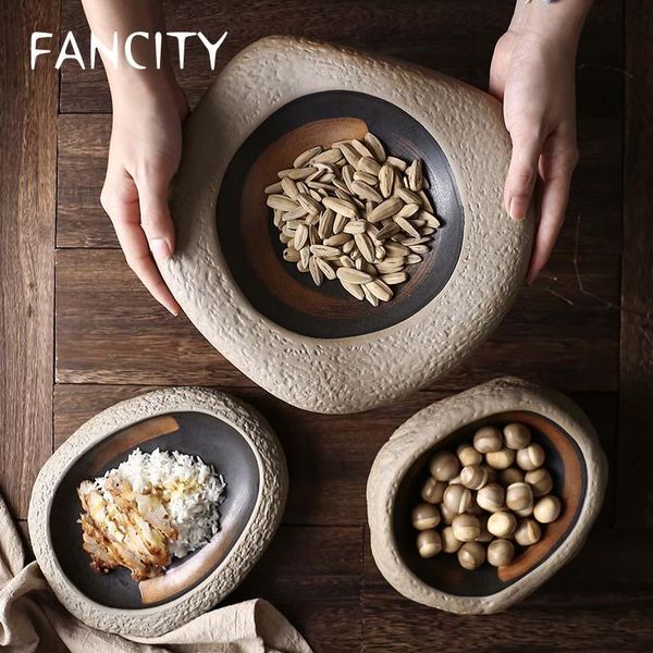 japanese-style creative ceramic large bowl household rice shaped salad personality retro ta bowls
japanese-style creative ceramic large bowl household rice shaped salad personality retro ta bowls